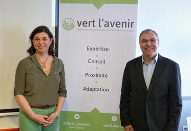 Jean-Guy Valette directeur du NACA et Laurence Frouin de l'entreprise Isidore ont présenté les enjeux du programme Vert l'avenir.