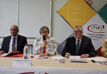 Geneviève Brangé, présidente, et Fabrice Oger, secrétaire général, ont présenté un bilan positif de l’année écoulée.