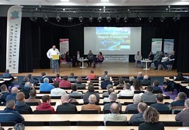 Une assistance nombreuse était présente pour assister à l'assemblée générale des EDT 17.