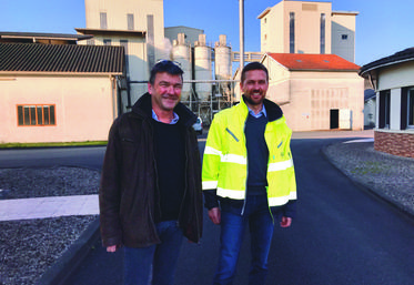 Jacques Rabanier, viticulteur girondin et président de l’UCVA, et son directeur, Remi Géromin.
