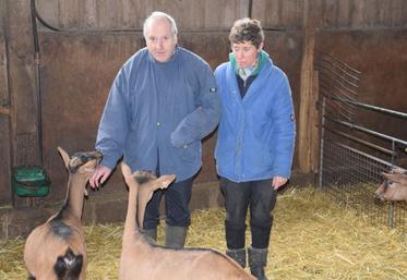 Alain et Christine Delaunay vendent environ 20 boucs et une centaine de chevrettes par an.