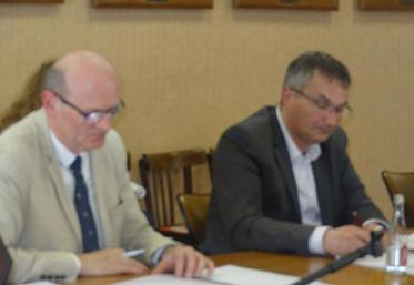 Joseph Giraud et Patrick Roulleau.