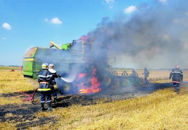Les risques d'embrasement du matériel ne sont pas à négliger.