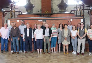 Anne Bégouin a accueilli les membres de la Commission régionale emploi formation de la FNSEA Nouvelle-Aquitaine.
