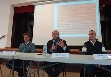 Le président du Cnaoc, Jérôme Bauer, était l’invité de l’assemblée générale des producteurs de pineau. 