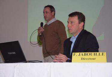 De gauche à droite : Philippe Mège (président de Corali) et Frédéric Jabouille (directeur).
