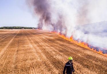 En Charente-Maritime, les feux de récoltes sont en augmentation ces dernières année : 90 en 2017, 114 en 2018 et 128 en 2019.