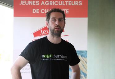 Guillaume Chamouleau, président régional des irrigants