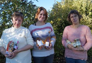 Claudia Matherin, Marion Babinot et Véronique Branger.