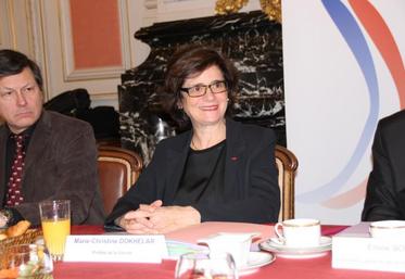 Marie-Christine Dokhélar a pris ses fonctions  de préfète de la Vienne en janvier 2016.