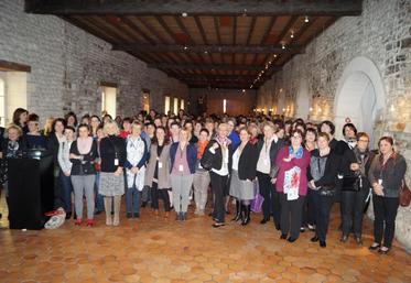 Les 200 invitées de la maison Hennessy ont écouté les témoignages d’Anne Gautier, Murielle Rousseau et Véronique Barthe.