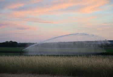 « Heureusement, la pluie de cette semaine va calmer tout le monde. Cela va donner un coup de pouce aux irrigants et peut-être leur permettre de reprendre l’irrigation », note Emmanuel Guionnet, élu chambre.