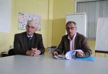 Olivier de la Rochethulon et Hervé de Monvallier.