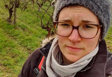 Lucie Vivier, vice-présidente des JA16.