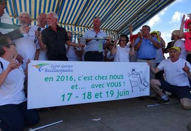 Il y a un an, Saint-Georges lès Baillargeaux se voyait remettre les clés du rassemblement des Saint-Georges de France. Le jour J est enfin arrivé...