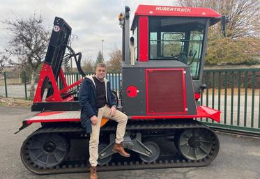 Le dirigeant d'Hubertrack.