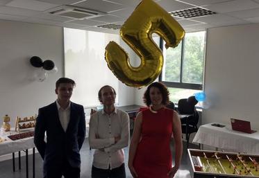 Lux Lingua s’est agrandi et s’est installé dans de nouveaux locaux à la pépinière d’entreprises de Saint-Michel.