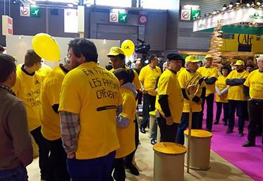 Le 3 mars, une cinquantaine d'agriculteurs de la Coordination Rurale venue de la Vienne, de Charente et des Deux-Sèvres a manifesté au Salon de l'Agriculture, sur le stand du ministère, afin d'interpeller l'État, les professionnels et le grand public sur le nombre croissant de suicides en agriculture. Une minute de silence a été respectée sur place.