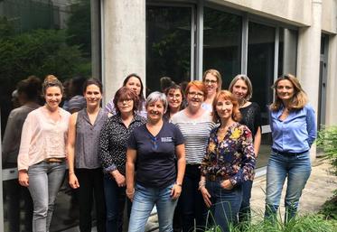 Le club des administratrices, à Paris, lors de la première journée.