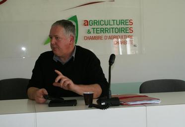 Frank Olivier, président de la Coordination rurale de Charente