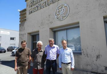 De gauche à droite : Jean-Marc Ressegand, Vincent Ricou, Jean-Yves Restoux et Antony Letourneau.