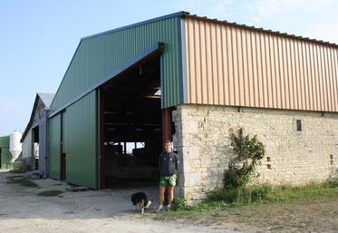 Le futur bâtiment permettra à Loïc Avrard d’avoir dans un confort de travail.