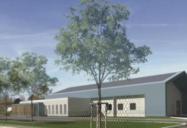 Le projet du futur pôle de transformation de Saujon.