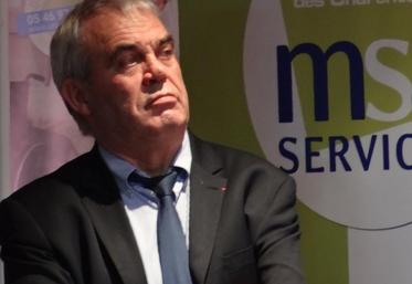 Patrick Couilaud , président de la MSA des Charentes.