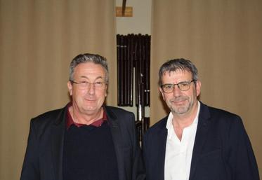 François Vallet, président de l’UASC, et Francis Faure, le directeur.