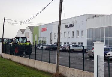 Le siège du groupe Ballanger, à Aigrefeuille-d'Aunis.