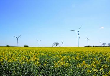 Le parc éolien du Civraisien, dans la Vienne, représente une puissance de 24 MW.