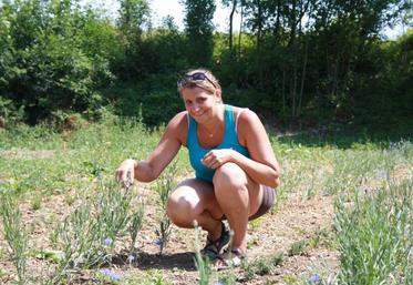 Vanessa Ghys, motivée par sa nouvelle orientation professionnelle.