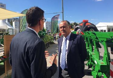 Didier Guillaume à la foire de Châlons, le 2 septembre 2019.