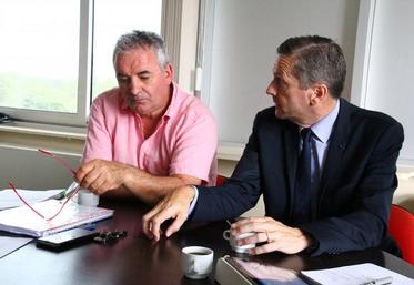 « Des trésoreries tendues, ce sont des exploitations qui ne peuvent plus investir », alerte Dominique Marchand.