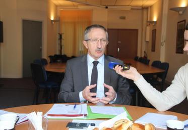 De passage à Poitiers, Jean-Pierre Gros a détaillé les priorités 
de son mandat devant la presse.