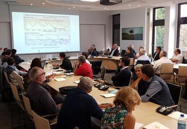 Le syndicat des courtiers en vins et spiritueux organise une fois 
par an une réunion d’information avant vendanges.