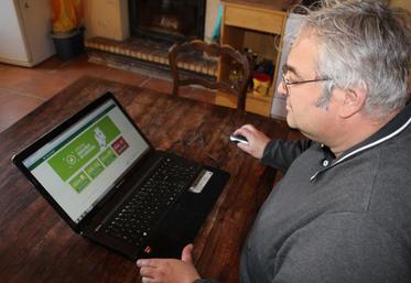 Eric Aubrun fait partie des 150 personnes à avoir déjà ouvert un compte sur www.signalement-adventices.fr.