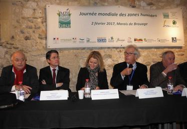 On a annoncé lors de cette journée une entente pour la gestion du marais de Brouage entre la Caro et la CdC de Marennes.