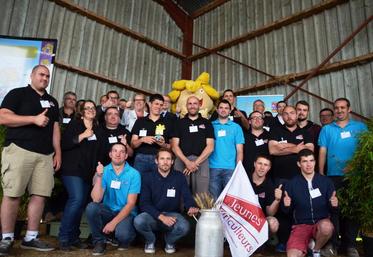 L'équipe des Jeunes Agriculteurs de Vendée, qui organise les Terres de Jim, du 9 au 11 septembre.