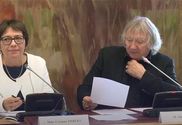 Corinne Imbert et Joël Labbé.