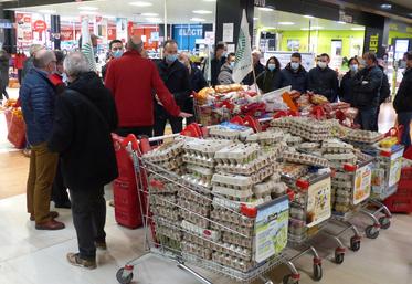 Oeuf, manifestation, vendée, Egalim