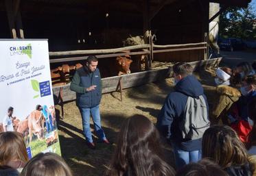 Paul Jabouille présente son exploitation