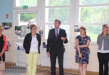 Bruno Belin a salué le travail effectué par les équipes de l’IDEF auprès des mineurs non accompagnés.