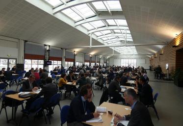 L'Espace Encan de La Rochelle a accueilli de nombreux speed-datings réunissant porteurs de projets, conseils et industriels du secteur.