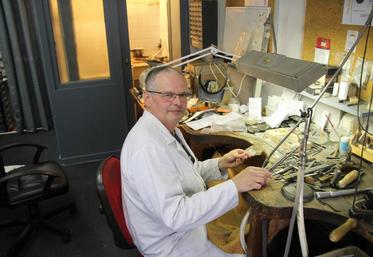 Paul Taillefer espère de nombreux visiteurs au salon des métiers d’art.