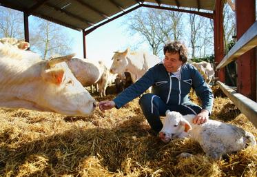 Avec cet atelier, Yann Viaud, éleveur à Saujon, voit une maîtrise de la qualité de la découpe et de la transformation.