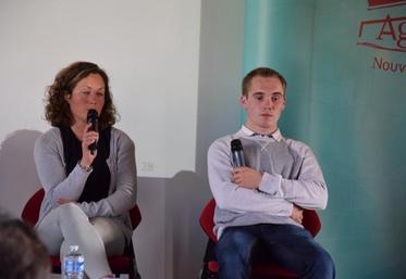 Kattalin Pommies et Arthur Galinat ont bénéficié d’aide pour l’installation.