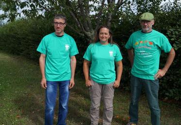 De gauche à droite : Jean-Paul Rivaud, Geneviève Eronte et Pascal Laurent, les trois chevilles ouvrières de l’Aéocape.