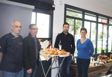 Stéphane Becquet, Thierry Courpron, Florian Mossion et 
Françoise de Roffignac