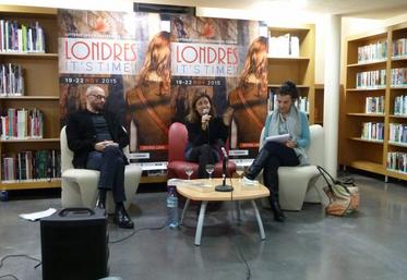 Lire en Vienne permettra de découvrir des auteurs européens comment lors de cette rencontre en novembre 2015 avec Rosie Dastgir, écrivain anglaise, à la médiathèque de Vouillé.